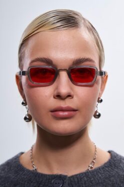 Bilge Karga Miles C Grey Red Güneş Gözlüğü