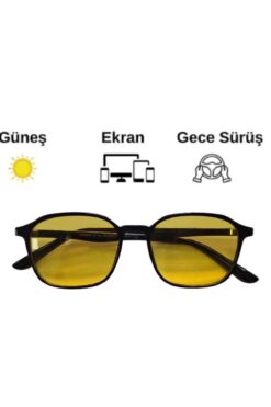 TrendMilano Antifar Fotokromik 3in1 Gözlük | Gece Sürüş | Ekran | Güneş |