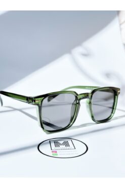 MOONMEE Moon Güneş Gözlüğü - Unisex Güneş Gözlüğü Yeşil UV400 Korumalı