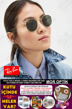 Ray-Ban Mor Optik Rb3447 9196/31 (50 KLASİK NORMAL SİZE) Round Metal