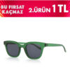 Zzla 2. Ürün 1 Tl Uv400 Korumalı Yeşil Kadın Güneş Gözlüğü