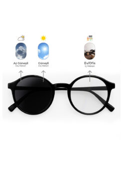 LUNOX Vanir Fotokromik 2 'İn 1 ( Mavi ışık koruma Ve Güneş ) Gözlük