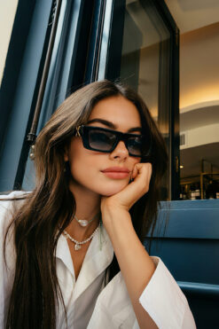 Eyesofia Fabric Siyah Lüx Kadın Güneş Gözlüğü