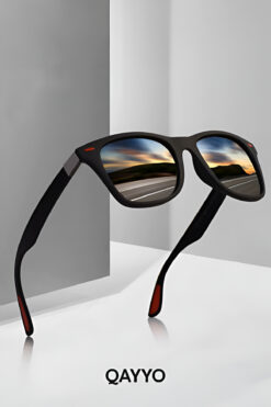 QAYYO Accessories Pint Polarize Unisex Siyah Lüx Güneş Gözlüğü