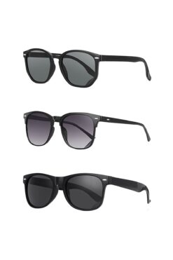 Kinary Uv400 Korumalı Unisex Güneş Gözlüğü 3'lü Fırsat Seti