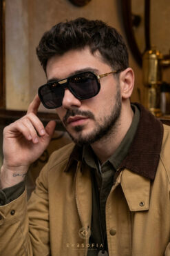 Eyesofia Esfa Güneş Gözlüğü Unısex Uv400 Filtreli Gümüş Siyah