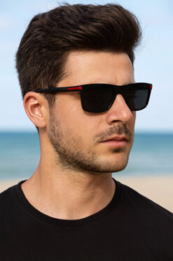 CLUPPOLOON Kemik kasa kare model Yeni sezon erkek güneş gözlüğü