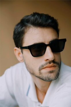 Bilge Karga Elvin Black Black Erkek Güneş Gözlüğü