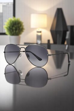 Daniel Klein %100 Polarize UV400 Korumalı Siyah Renk Orijinal Damla Erkek Güneş Gözlüğü DKG6262C1