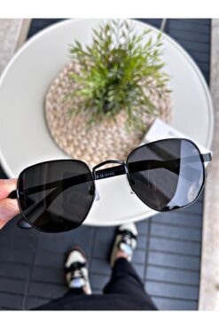 WATCHOFROYAL HEXA ROUND SİYAH UNİSEX GÜNEŞ GÖZLÜĞÜ