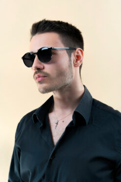 LUNOX Vanir Siyah Polarize Kemik Güneş Gözlüğü