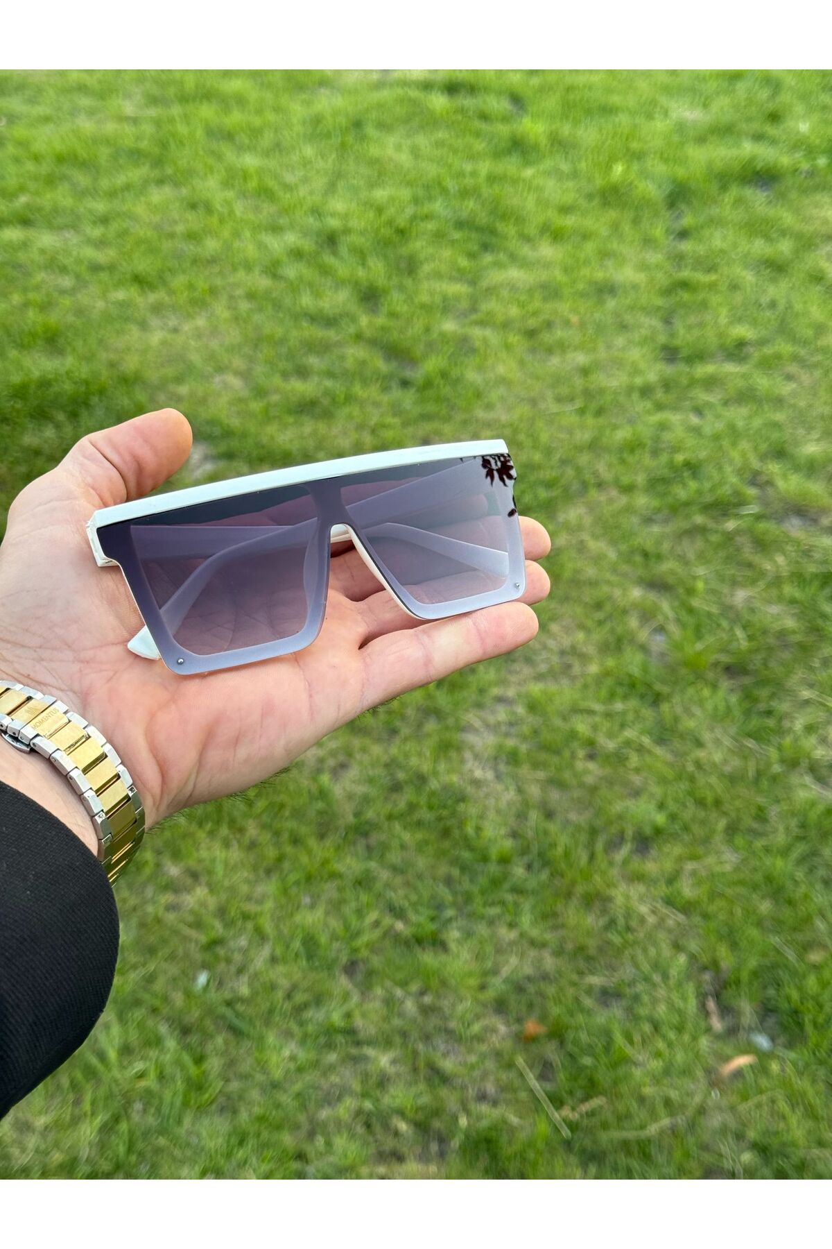 Nilu Moda YEKPARE CAM KADIN ERKEK ÜNİSEX GÜNEŞ GÖZLÜĞÜ