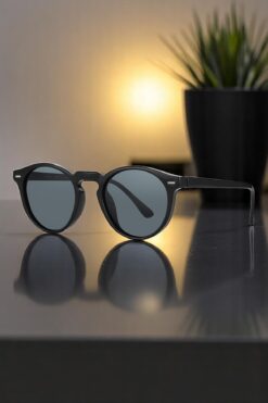 Daniel Klein %100 Polarize UV400 Korumalı Siyah Renk Orijinal Oval Unisex Güneş Gözlüğü DKG6251C1