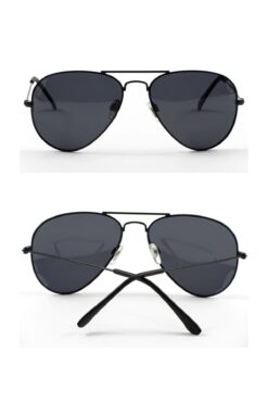 Di Caprio Erkek Siyah Damla Model Polarize Camlı Güneş Gözlüğü