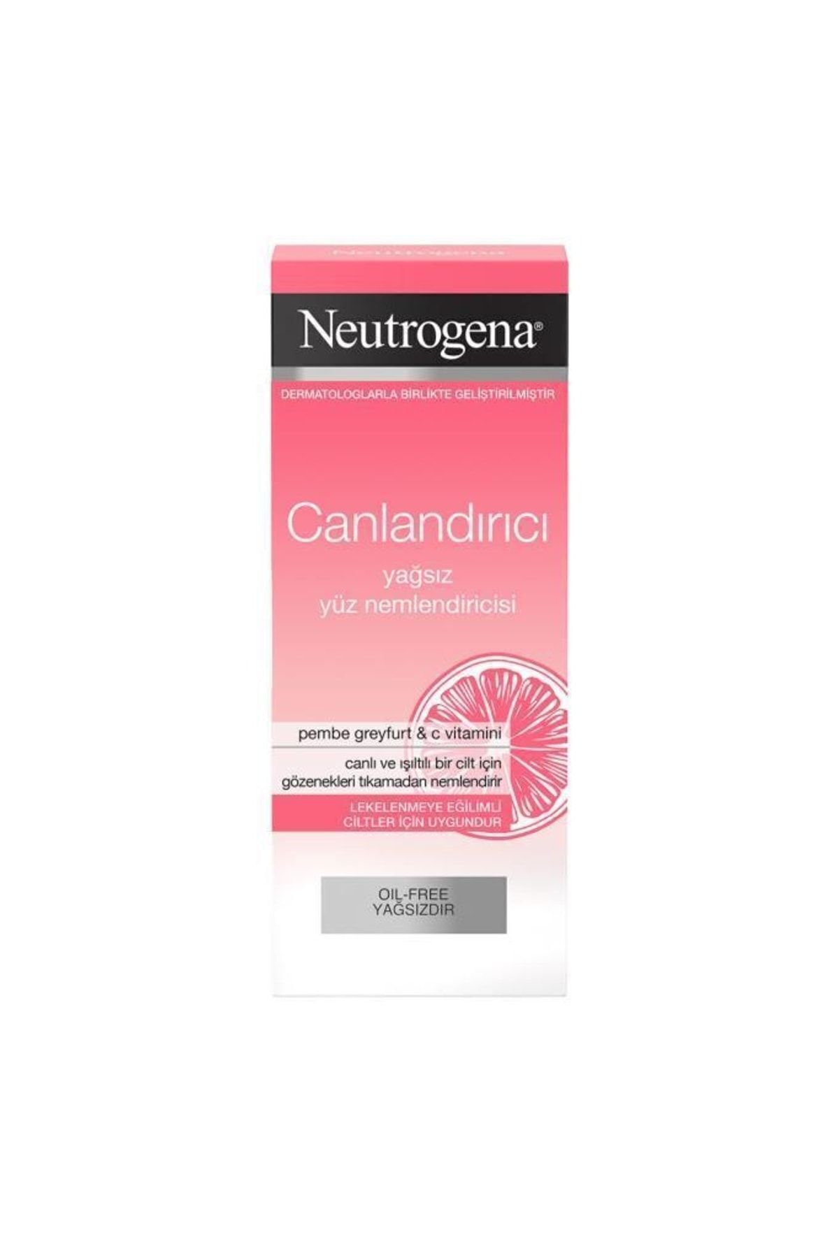 Neutrogena Visibly Clear Canlandırıcı Pembe Greyfurt Yağsız Nemlendirici 50 ml - Görsel 2