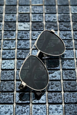 MACERATİ Polarize Yüksek Kalite Titanyum Siyah Unisex Güneş Gözlüğü