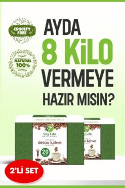 Sky Life Health & Wellness Detox Form Kahve tok tutma zayıflama1 kilo.verme