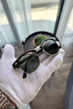 Dio Armati Güneş Gözlüğü Kadın & Erkek Uv400 Cam Ce Belgeli Bej Unisex Model-58