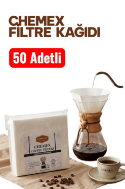COLD BREW TREND by uğur cadırcı Chemex Filtre Kağıdı - 50 Adetli