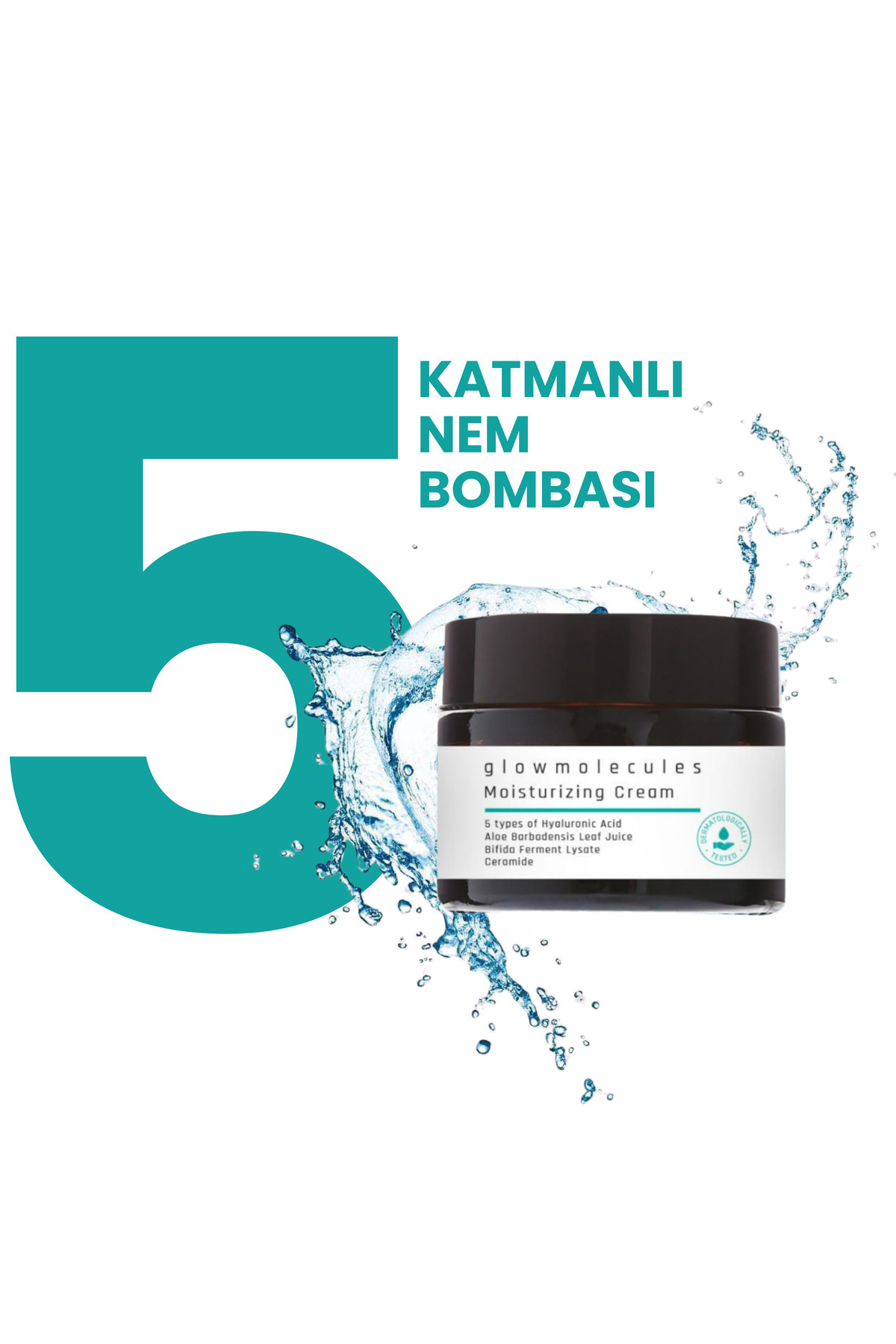 glowmolecules Nemlendirici Krem - Moisturizing Cream (50 ML) - Görsel 2