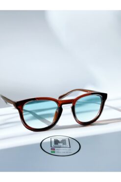 MOONMEE BENJİS GÜNEŞ GÖZLÜĞÜ - Unisex Güneş Gözlüğü Kahve UV400 Korumalı