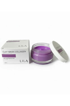 Lila Soft Kolajenli Mor Renkli Kil Maskesi - Gözenek Arındırıcı ve Esneklik Kazandırıcı 100 ml