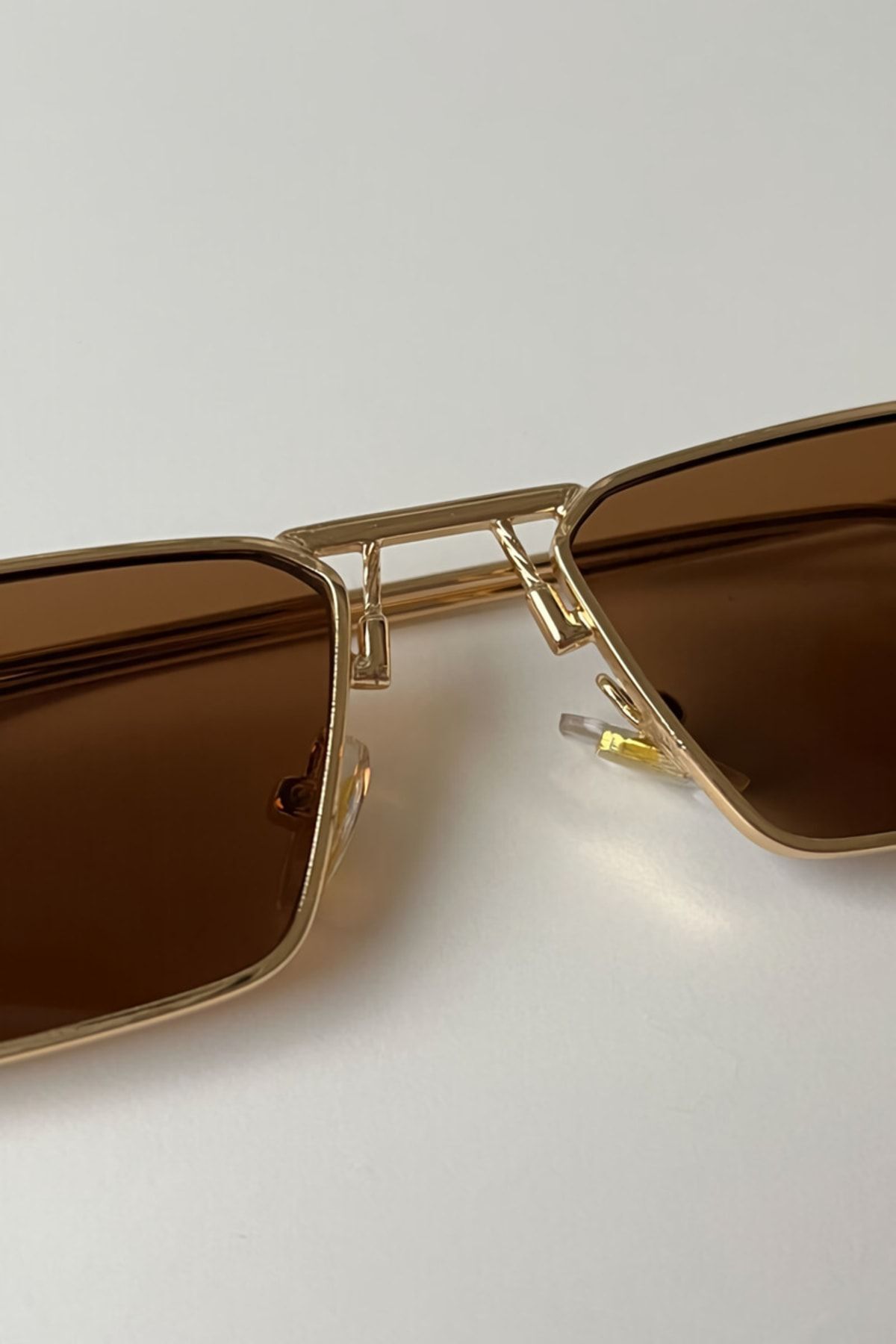 Genel Markalar Frank C Gözlük Kahve Gold - Görsel 3