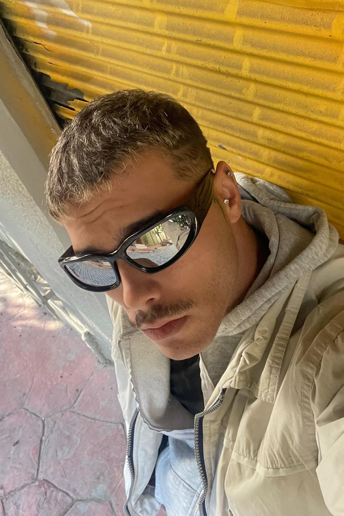 EKstore Yeni Y2k Alien Güneş Gözlüğü