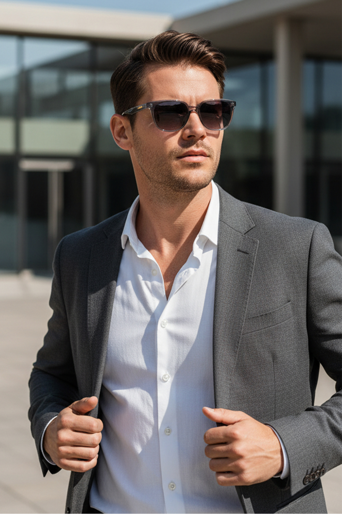 LUNOX Neil Unisex UV Korumalı Güneş Gözlüğü - Görsel 2