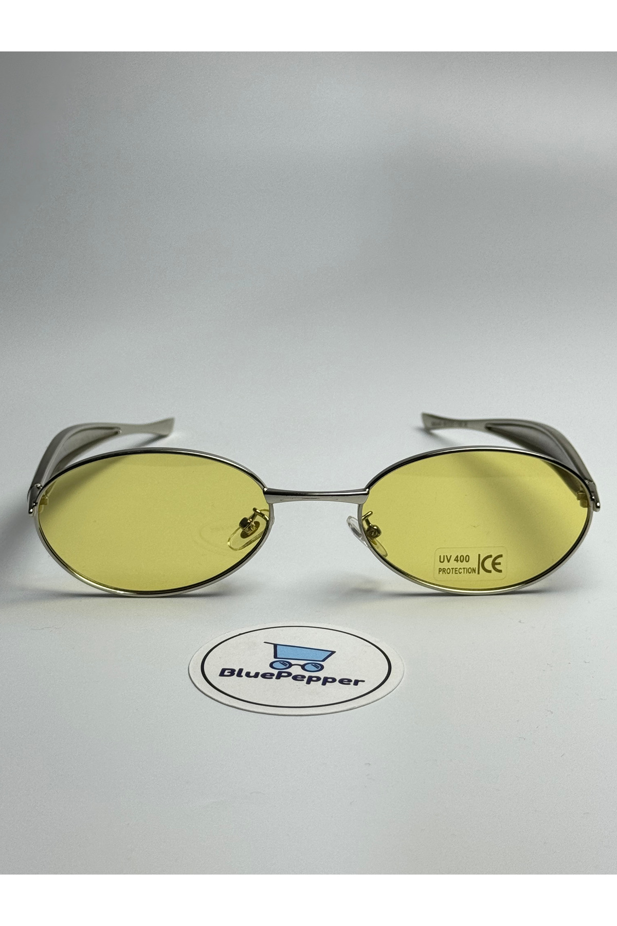 BluePepper Botela v2 | Güneş Gözlüğü Gold Çerçeve Turuncu Cam Renk 57-21-140 - Görsel 2