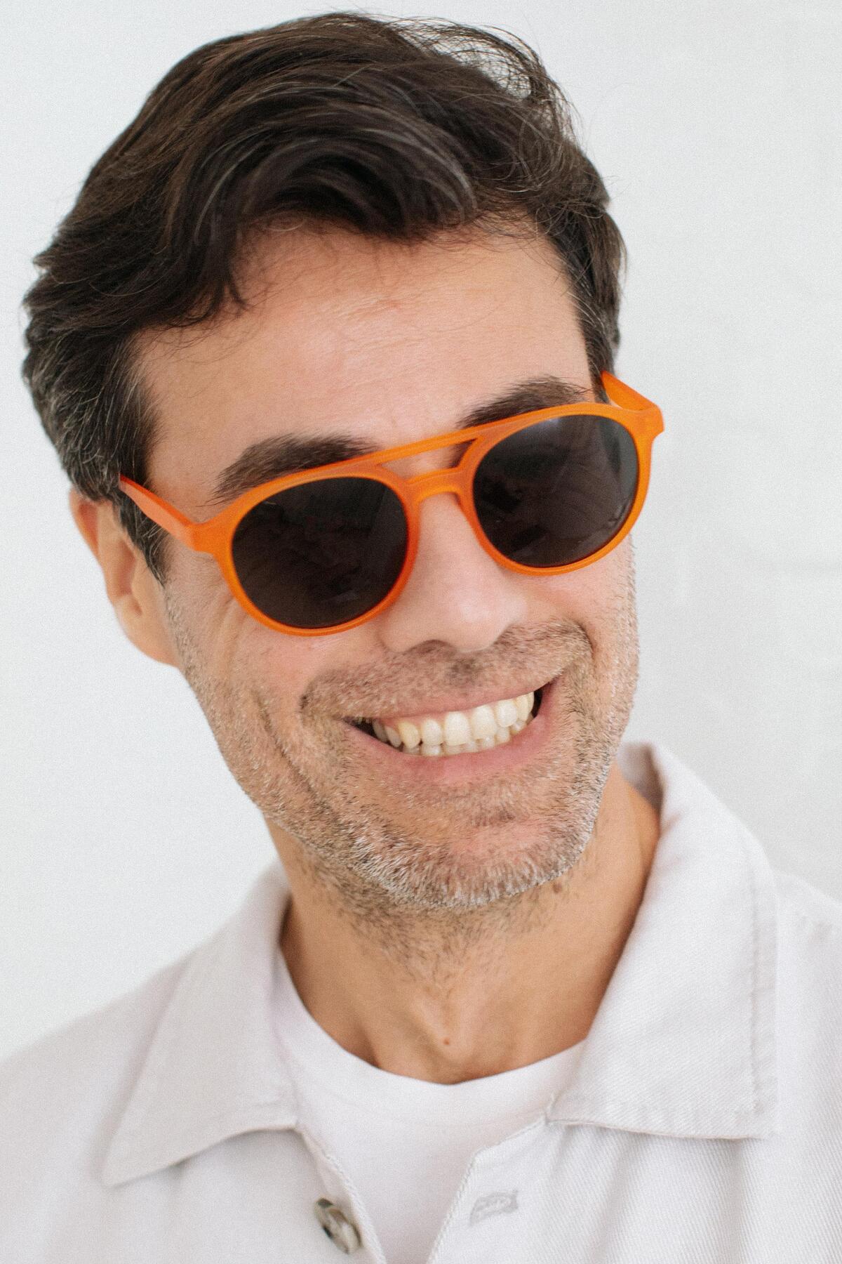 Bilge Karga Poonam Matt Orange Black Erkek Güneş Gözlüğü - Görsel 2