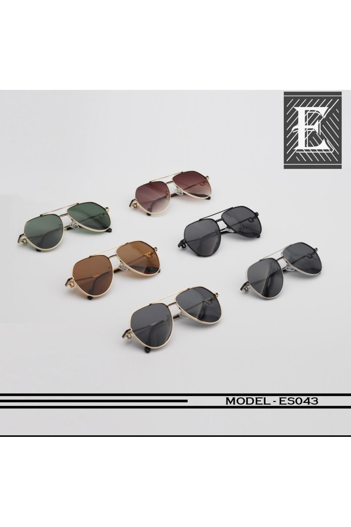 Escales Erkek UV400 korumalı Damla Model Polis Güneş Gözlüğü es043 - Görsel 2