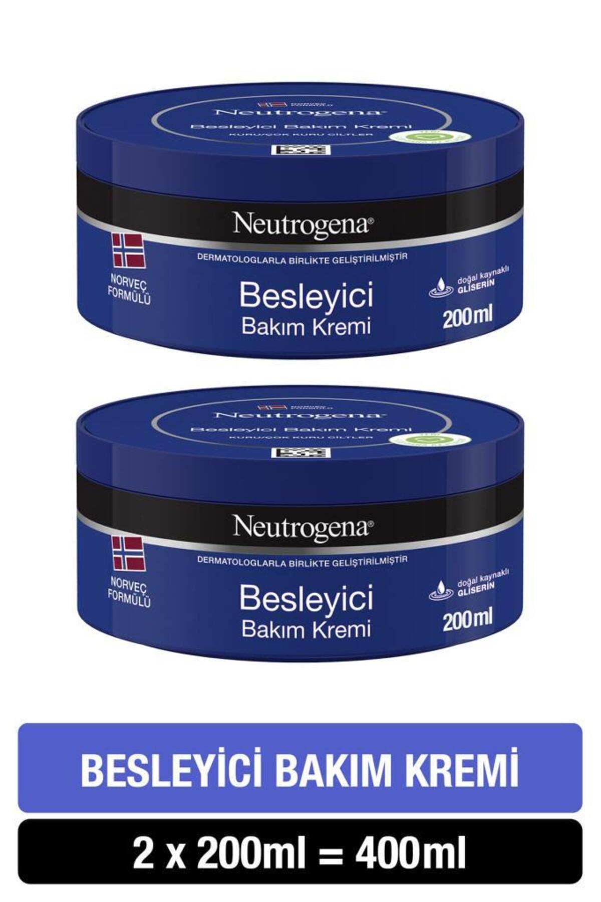Neutrogena Norveç Formülü Besleyici Bakım Kremi 200 Ml X 2 Adet