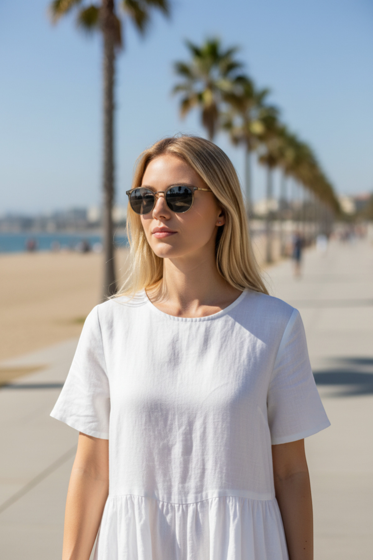 OPTİFLEX Ragler 1201 34 TR90 Esnek Polarize Oval Unisex Güneş Gözlüğü - UV400