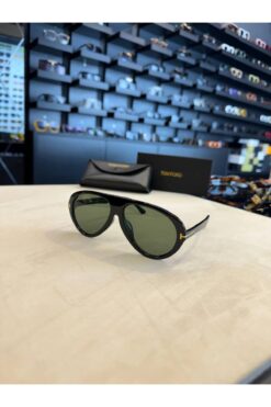 Bubbleatelier Yesil cam kemik güneş gözlüğü