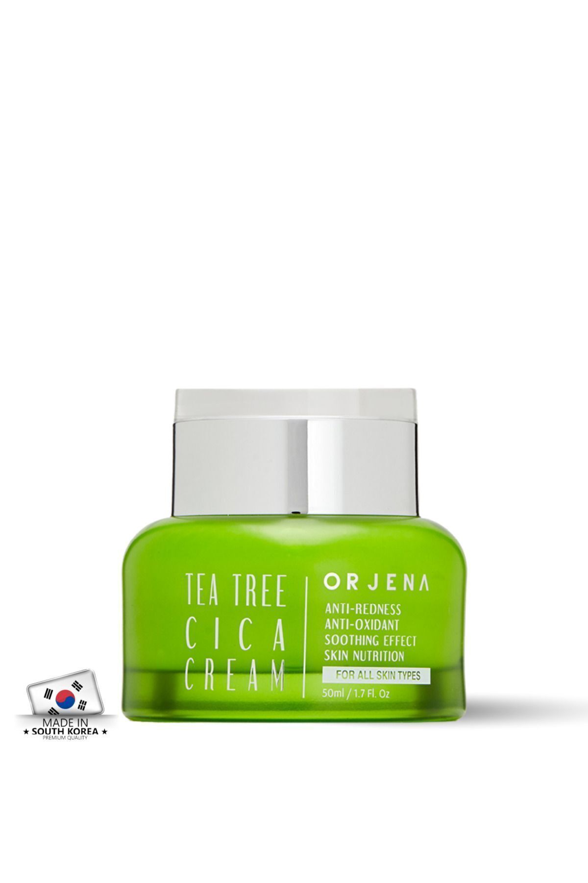 Orjena Tea Tree Cica Cream- Çay Ağacı Yatıştırıcı Ve Nemlendirici Krem-50ml - Görsel 2