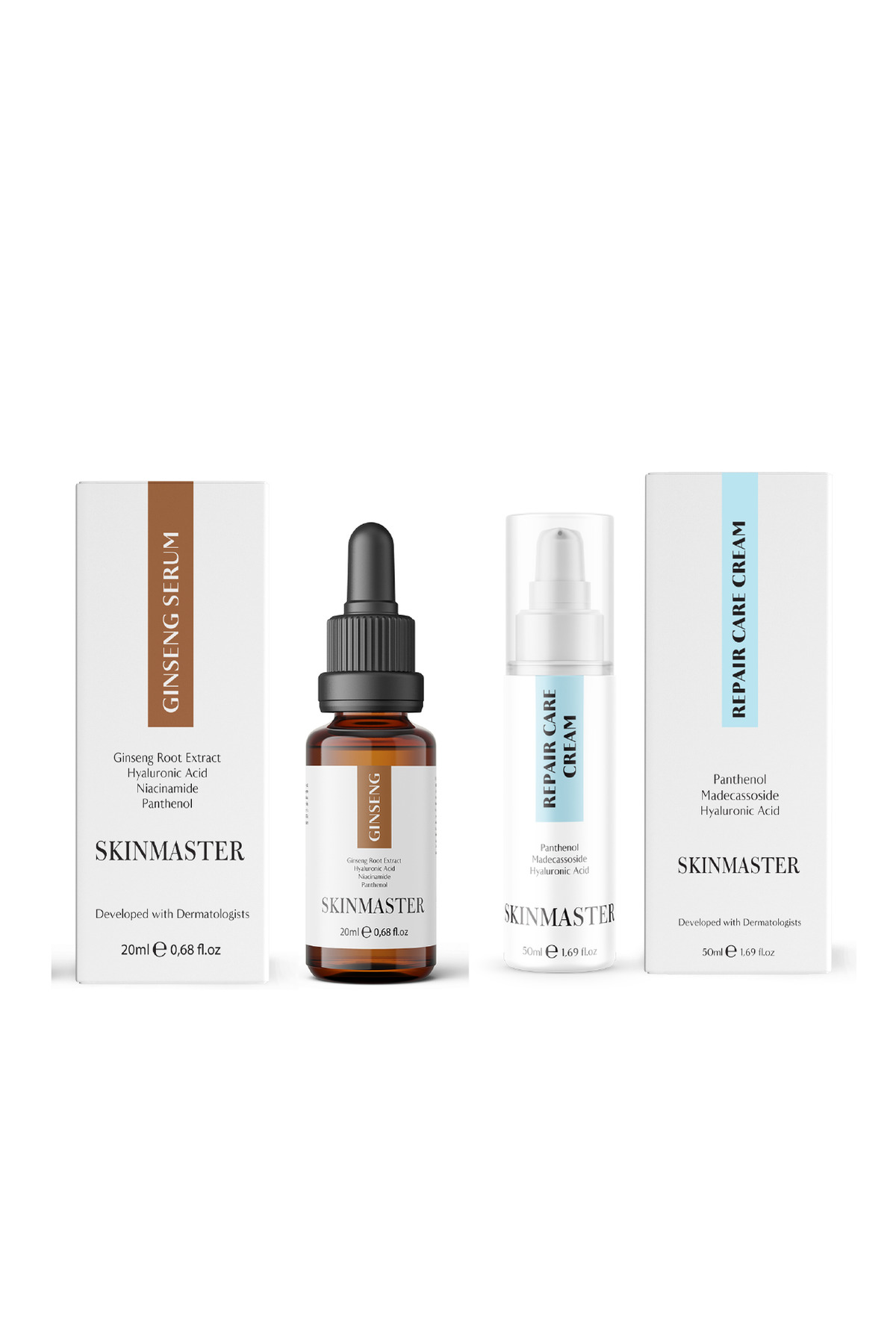 SkinMaster Cilt Onarılması Yenilenmesi Ve Tazelenmesine Yardımcı Bakım Seti