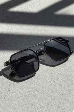 Roger Bacon Unisex Siyah Güneş Gözlüğü Uv400 Koruma