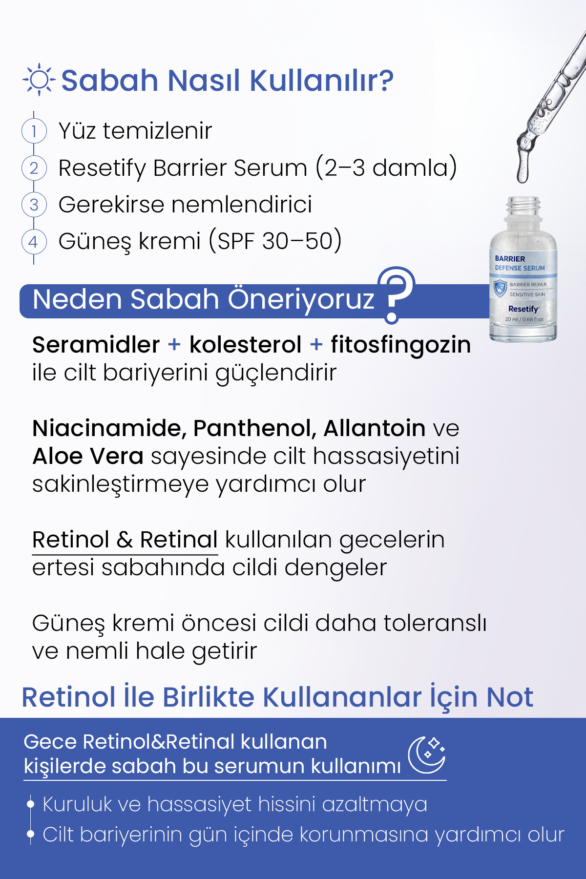 RESETIFY Barrier Defense Serum 20 ML - Görsel 2