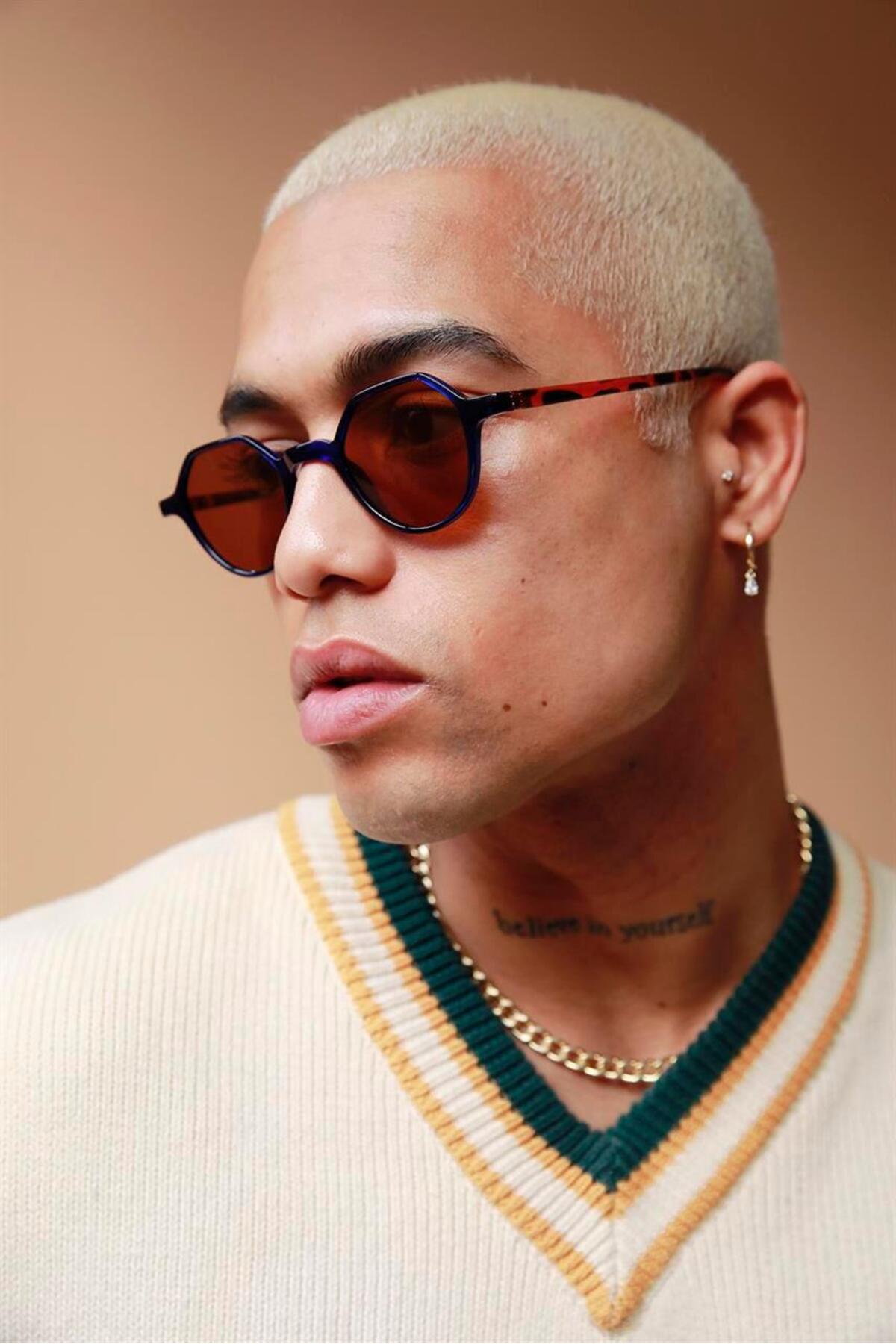 Bilge Karga Paula Navy Brown Erkek Güneş Gözlüğü - Görsel 2