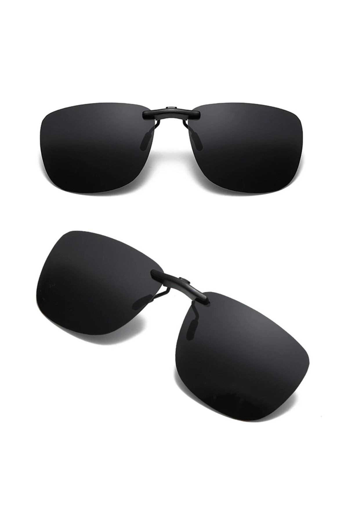 Belletti Polarize Büyük Boy Güneş Gözlük Klipsi Hafif Mekanizmalı epk17 - Görsel 2