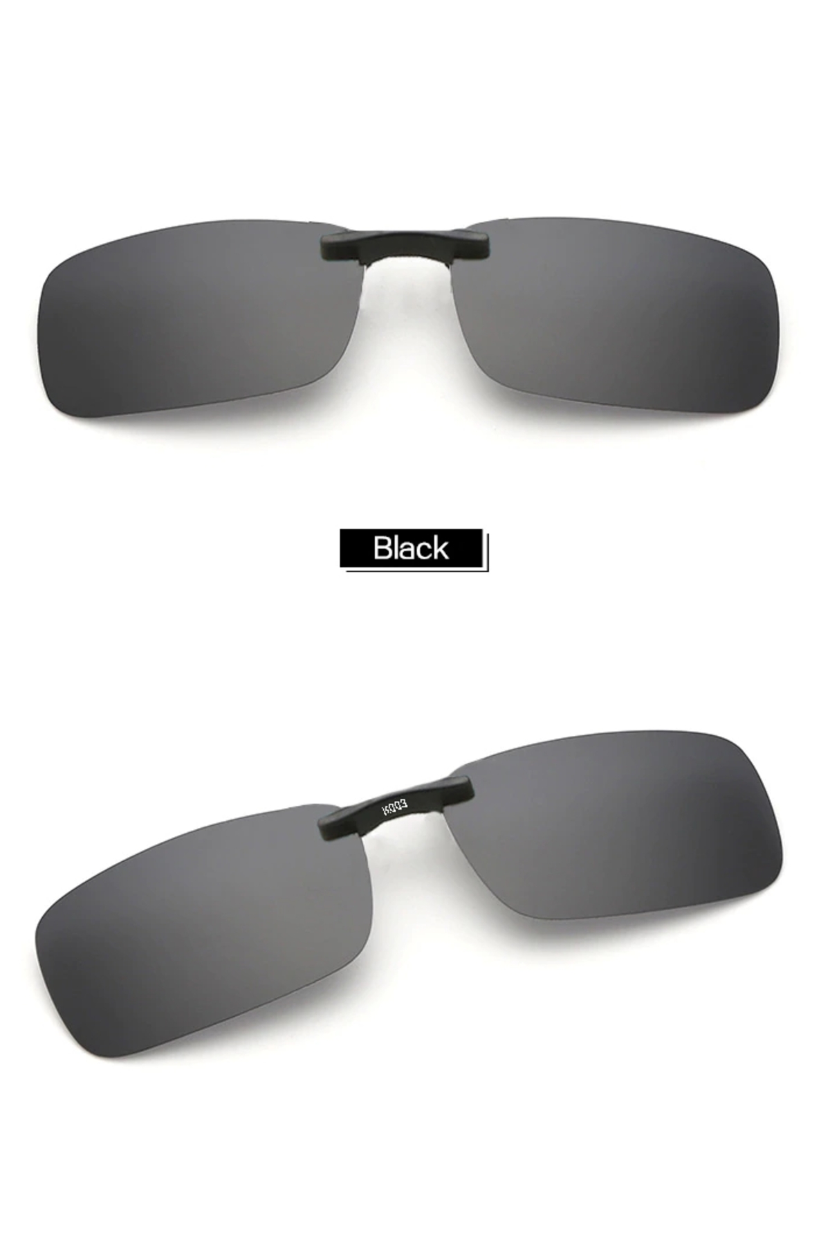 Belletti Polarize Büyük Boy Güneş Gözlük Klipsi Hafif Mekanizmalı epk17 - Görsel 3