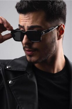 Nilu Moda Sumara Unisex Siyah Güneş Gözlüğü