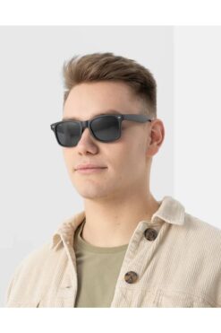 STAOOM Wayfarer Eğimli Siyah Güneş Gözlüğü