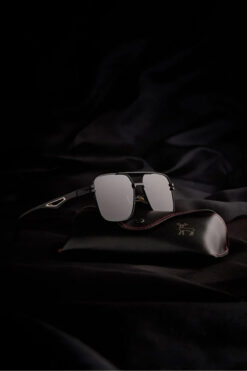 Chunky Frame Polarize Yüksek Kalite Titanyum Unisex Siyah Ultra Hafif Güneş Gözlüğü