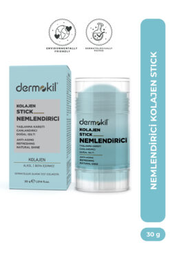 Dermokil Kolajen Stick Nemlendirici – 30 g Anti-Aging – Natural Shine – Canlandırıcı – Yaşlanma Karşıtı