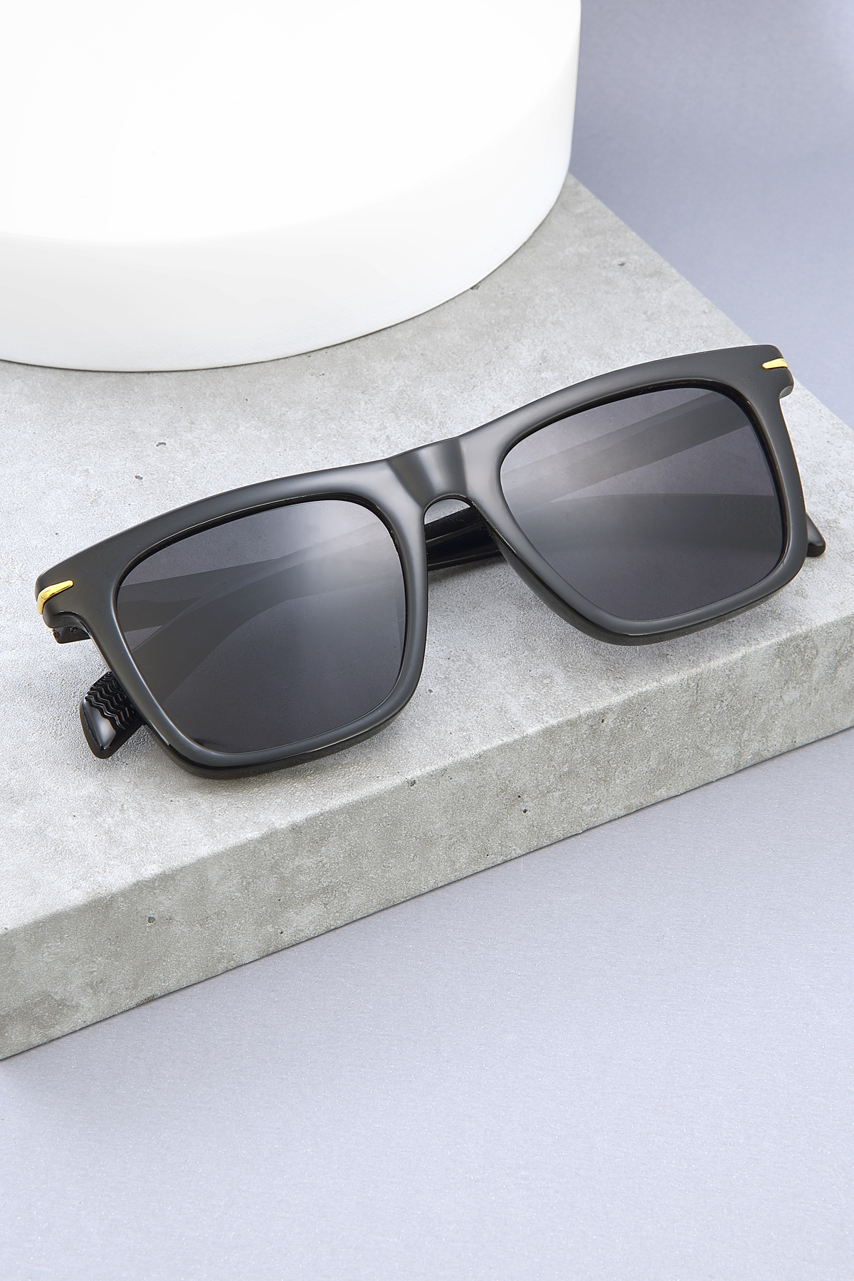 Zzla 2.Ürün 1 Tl Uv400 Korumalı Siyah Unisex Güneş Gözlüğü - Görsel 2