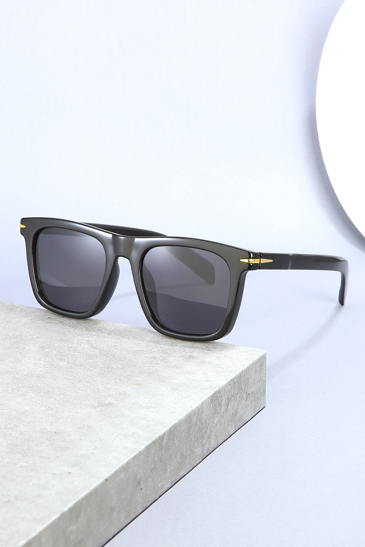 Zzla 2.Ürün 1 Tl Uv400 Korumalı Siyah Unisex Güneş Gözlüğü - Görsel 3