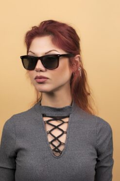 By Donetto Estia Brown Polarize Güneş Gözlüğü