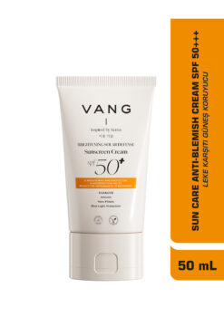 VANG Leke Karşıtı Cilt Tonu Eşitleyen Yüksek Korumalı Pembe Renkli Güneş Kremi | Hyaluronik SPF 50+ 50 ml